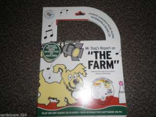 Mr. Dogs Report The Farm CD Read Along Totebooks NEW  
