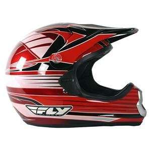  Fly Racing 606 IV Blem Helmet   2007   Small/Red/White 