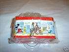 MICKEY MOUSE TREASURE CHEST TIN BANK W LOCK NEW items in Replayed Past 