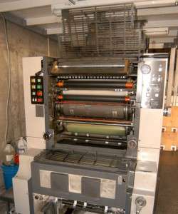This auction is for a Ryobi 522H 2 color printing