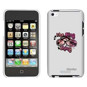  90210 The Bling Thing on iPod Touch 4 Gumdrop Air Shell 