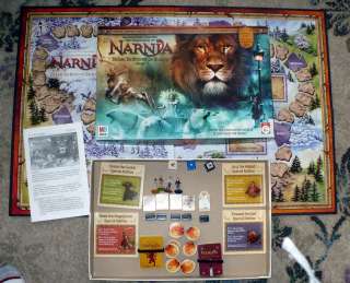 CHRONICLES OF NARNIA LWW BOARD GAME 100% COMPLETE  