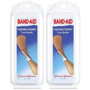   Aid Flexible Fabric Adhesive Bandages, Travel ct, 2 ct (Quantity of 4