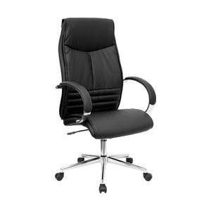  Black Leather High Back Executive Office Chair [BT 9996 BK 
