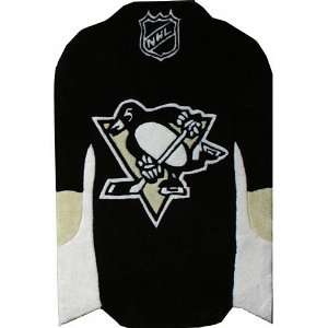   Anglo Oriental Pittsburgh Penguins Jersey Floor Rug: Sports & Outdoors
