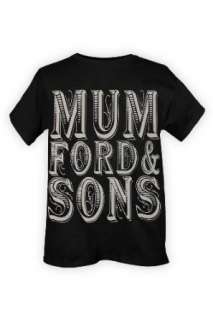  Mumford & Sons Band Logo Slim Fit T Shirt 2XL Clothing