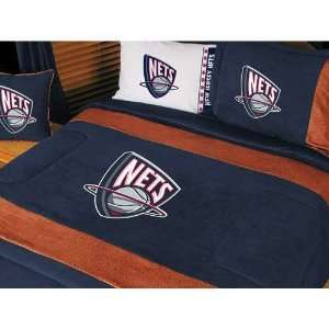   02MSCOM2NETQUEN MVP New Jersey Nets Queen Comforter in: Home & Kitchen