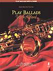 play ballads with a band music minus one tenor sax