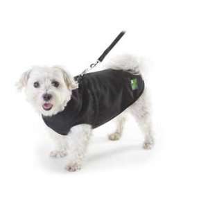  Pawz 1z Black Dog Coat with Built in Harness Size 18: Pet 