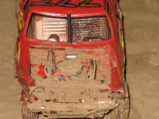 Demo Derby Red Wagon Model Built by Kelli Khrome / COOL  