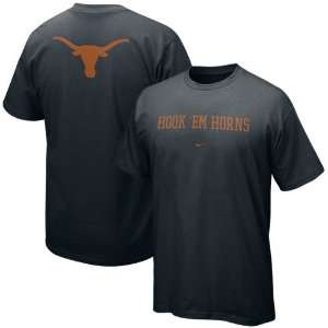  Nike Texas Longhorns Black Student Union T shirt: Sports 