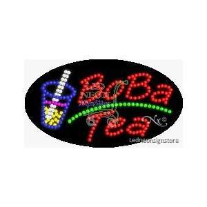 Boba Tea LED Business Sign 15 Tall x 27 Wide x 1 Deep 