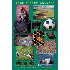  Tessellations in Our World Poster Robert Fathauer Office 