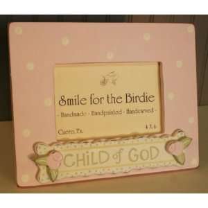  Child of God Pink Tabletop Picture Frame Baby