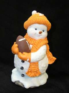 University of Tennessee Volunteers Henry Snowman Christmas Figurine 