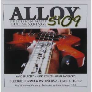  Sfarzo Alloy 5109 Electric Drop D, .010   .052, 5109ED52 