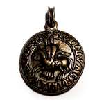 diff TEMPLAR AMULET AM Pendant Vintage LARP Jewelry  