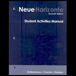 Neue Horizonte Workbook / Lab Manual / Vid. Workbook 7TH Edition 