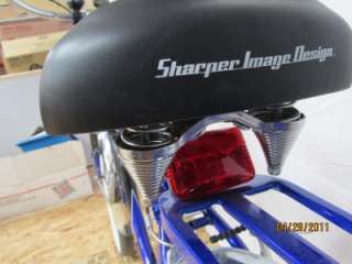 Electric Cruiser Bike Sharper Image Design ebike BRAND NEW BATTERY 