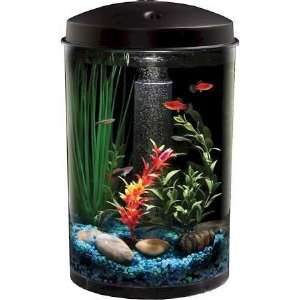  AquaView 3 Gallon 360 Aquarium: Pet Supplies