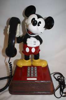   The Mickey Mouse Phone Telecommunications Corp Touch Tone  