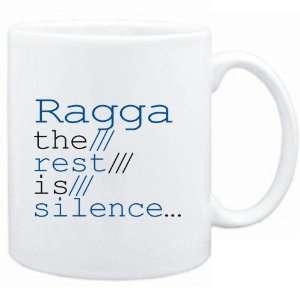  Mug White  Ragga the rest is silence  Music Sports 