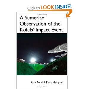   Observation of the Köfels Impact Event [Paperback] Alan Bond Books