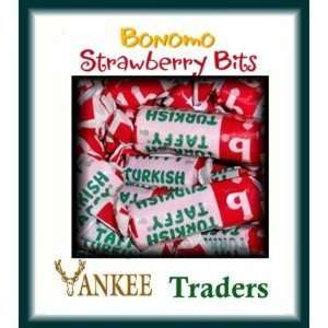 Bonomo Turkish Taffy ~ Bite Size ~ Strawberry~ 2 Lbs  