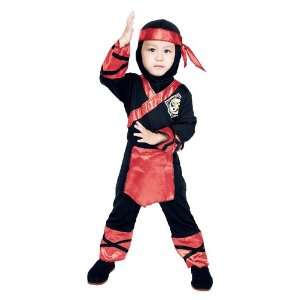  Fire Ninja Toddler Costume