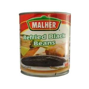 Malher Refried Black Beans 16 oz  Grocery & Gourmet Food
