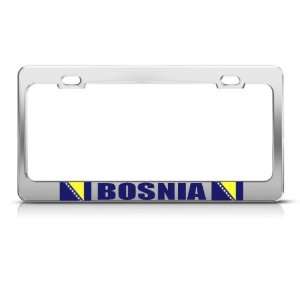  Bosnia & Herzegovina Bosnian Flag Country license plate 