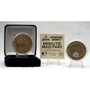  Houston Astros Minute Maid Park Authenticated Infield Dirt 