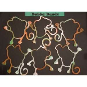  Monkey Tie Dye Silly Bands (12 Pack): Toys & Games