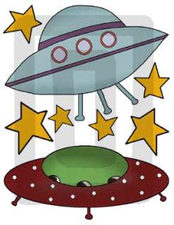 OUTER SPACE SHIP ROCKET PLANET BOY WALL STICKERS DECALS  
