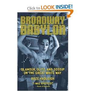  Broadway Babylon [Hardcover] Boze Hadleigh Books