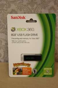 Microsoft Xbox 360 8GB USB Flash Drive NEW!  