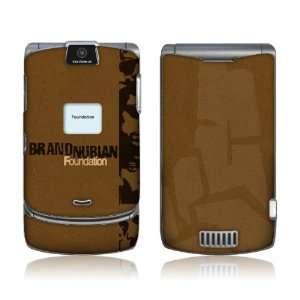   Motorola RAZR  V3 V3c V3m  Brand Nubian  Foundation Skin: Electronics