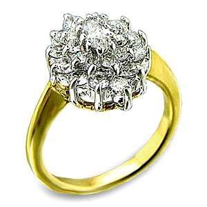    Womens Young Line Clear Cubic Zirconia Ring, Size: 5 10: Jewelry