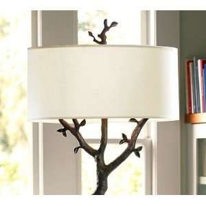  Pottery Barn Linen Straight Side Drum Lamp Shade: Home 