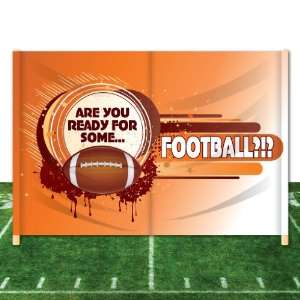  Breakaway Football Banner   8 x 12   Are You Ready for 