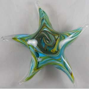  Glass Starfish Paperweight: Office Products