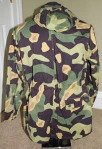 Czechoslovakian Mlok Parachute Jacket * Salamander Camo * 1961 * KRAS 