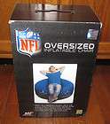New NFL Dallas Cowboys Football Oversized Inflatable Chair Foot Pump 