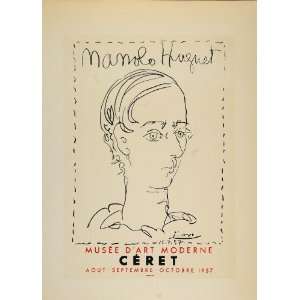  1959 Lithograph Picasso Manolo Hugnet Ceret Mourlot 