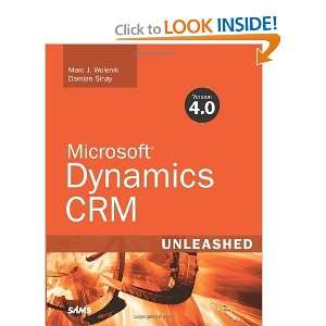   Dynamics CRM 4.0 Unleashed [Paperback] Marc J. Wolenik Books