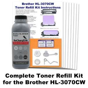  Brother HL 3070CW Black Toner Refill Kit: Office Products