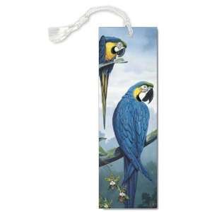  Blue Macaws Bookmark