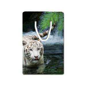  White Tiger Bookmark Great Unique Gift Idea Everything 