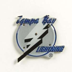 : Tampa Bay Lightning 1.5 Flashing NHL Hockey Team Pin   NHL Hockey 