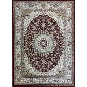 Traditional Area Rug 6 Ft. X 9 Ft. Burgundy Persian 401 